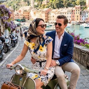 David Meister nwot Italian riviera dress size 8